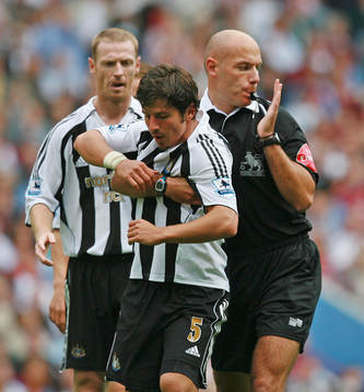 Fotboll, Engelsk, Premier League, Aston Villa - Newcastle