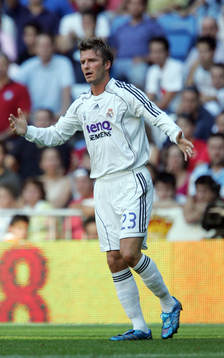 David Beckham, Real Madrid