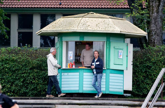 Kiosk idrottsplats, korvförsäljning