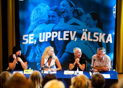 Fotboll, SvFF, Paneldiskussion på Bosön med