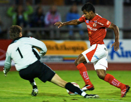 Ari da Silva Ferreira, Kalmar, och Mattias Hugosson,