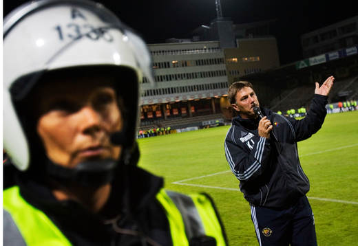 Matchen avblåst