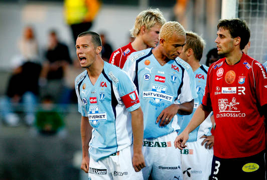 Daniel Andersson, Malmö, lagkapten och Junior