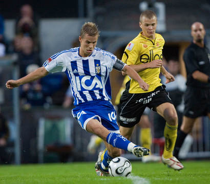 Niclas Alexandersson mot Samuel Holmén