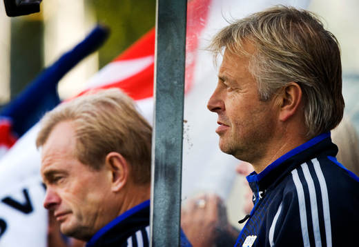 Kjell Pettersson, assisterande tränare och Arne