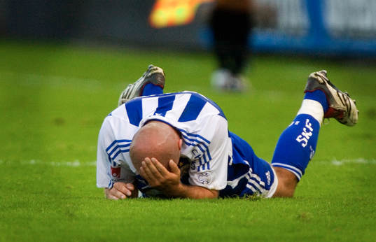 Jonas Wallerstedt, Göteborg, skadad, smärta