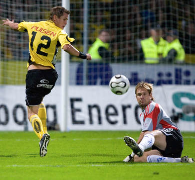 Bengt Anderssons avgörande räddning i slutet, när Joakim