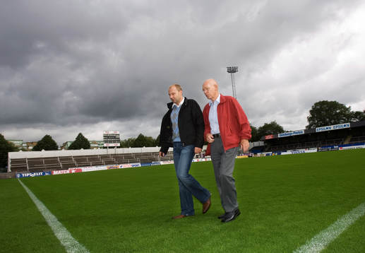 Håkan Mild, sportchef, Göteborg och Leif Carnebring,