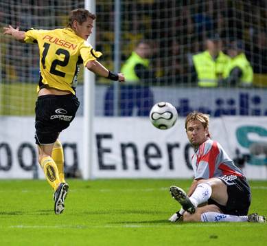 Bengt Anderssons avgörande räddning i slutet, när Joakim