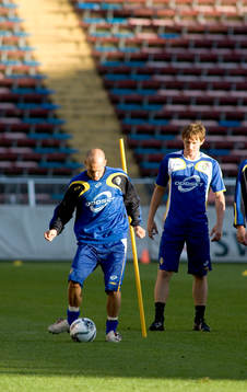 Fredrik Ljungberg och Kim Källström