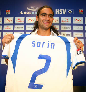 Hamburger SV har värvat  Juan Pablo Sorin, Argentina