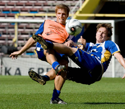 Anders Svensson och Kim Källström