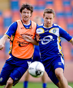 Mikael Nilsson och Tobias Linderoth