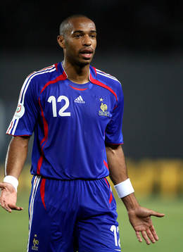 Thierry Henry, Frankrike