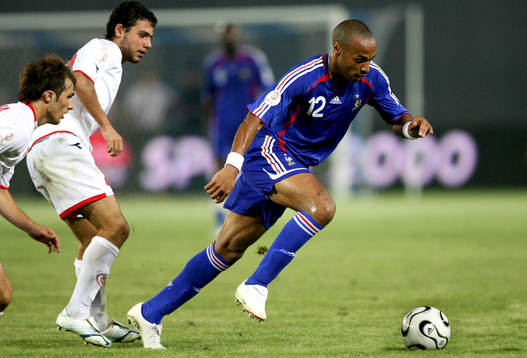 Thierry Henry, Frankrike