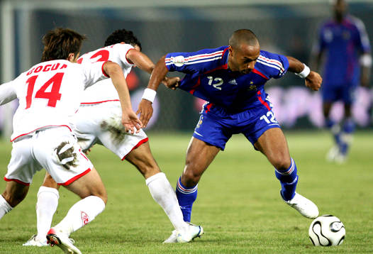 Thierry Henry, Frankrike