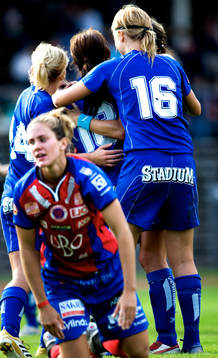 Fotboll, dam, damallsvenskan, Göteborg - Örebro