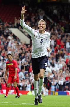 Peter Crouch, England (Jubel)