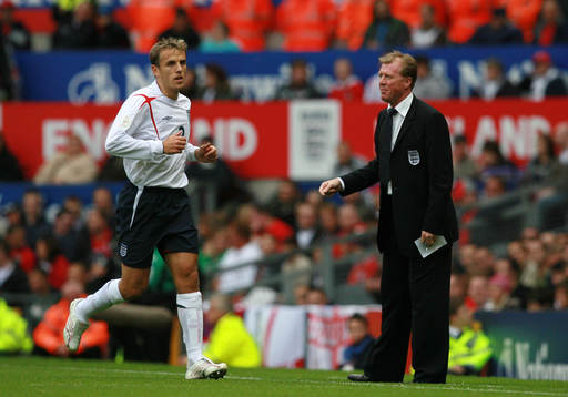 Steve McClaren, Förbundskapten England och Phil Neville