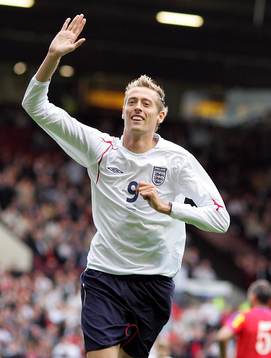Peter Crouch, England (Jubel)