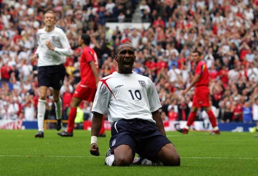 Jermaine Defoe, England (Jubel)