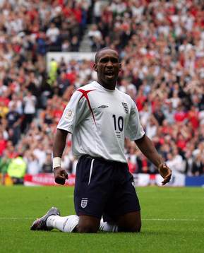 Jermaine Defoe, England (Jubel)
