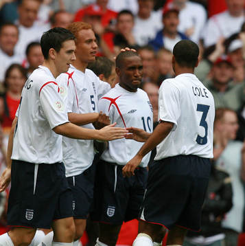 Jermain Defoe, England (Jubel)