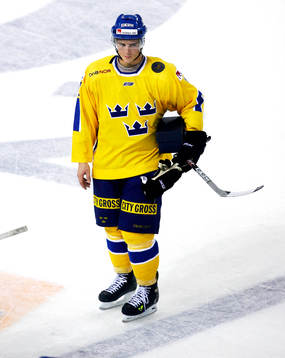 Tobias Viklund, fick pris som bästa spelare i Sverige