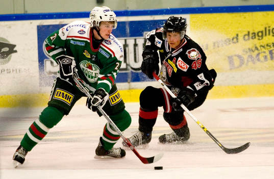 Daniel Åhsberg, Rögle och Johan Norgren, Malmö