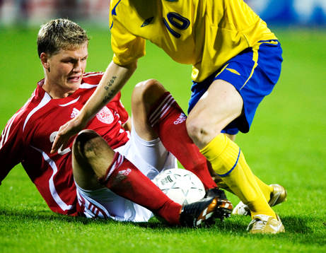 Michael Jakobsen, Danmark tar bollen från Alexander