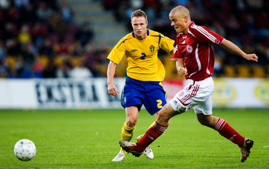 Fredrik Stoor, Sverige jagar en dansk spelare