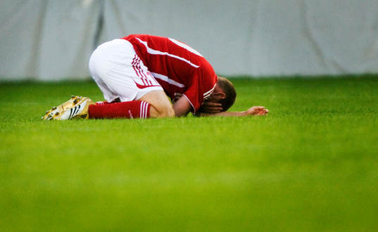 Kasper Lorentzen, Danmark, skada, smärta