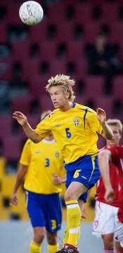 Rasmus Lindgren, Sverige, nickar undan bollen, nick