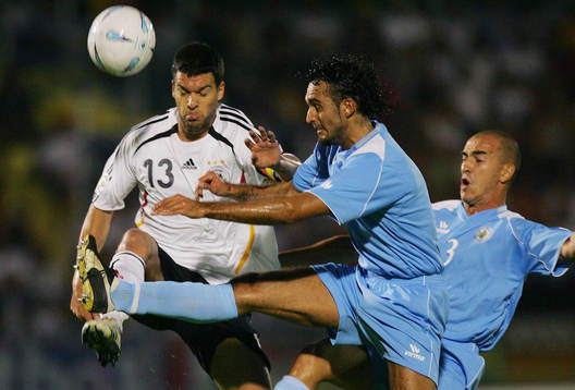 Michael Ballack, Alessandro Della Valle och Damiano Vannucci