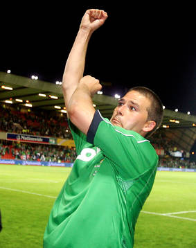 David Healy, Nordirland, jubel, glädje