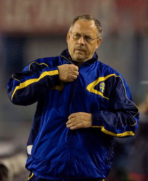 Lars Lagerbäck, förbundskapten, Sverige