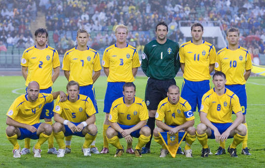Fotboll, EM-kval, Sverige - Liechtenstein