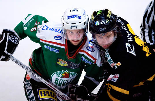 Jakob Johansson, Rögle och Monir Kalgoom, AIK