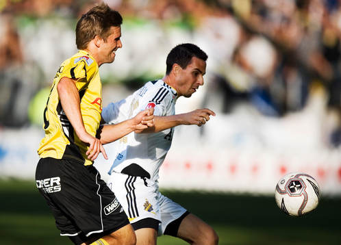 Anders Svensson, Elfsborg och Daniel Mendes, AIK