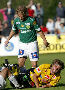 Johan Svensson, Mjällby och Jonas Edenholm, Jönköping