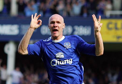 Andy Johnsson, Everton (Jubel)