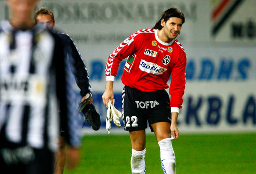 Stojan Lukic, Målvakt Landskrona