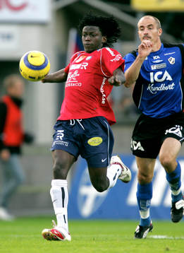 Dominic Yobe, Örgryte och Magnus Arvidsson, Halmstad