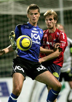 Ajsel Kujovic, Halmstad och Tuomas Uusimäki, Örgryte