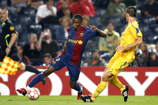 Samuel Etoo, Barcelona