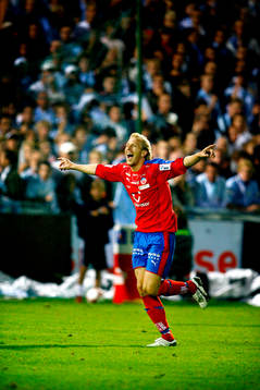 Gustaf Andersson, Helsingborg, jubel
