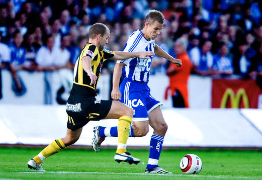 Roger Risholt, Häcken och Niclas Alexandersson