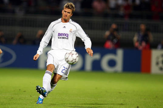 David Beckham, Real Madrid