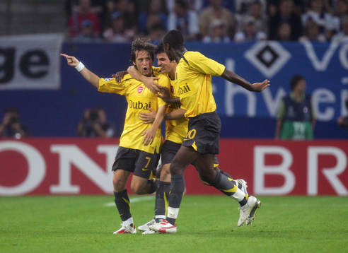 Tomas Rosicky, Arsenal, jubel
