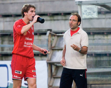 Per-Ola Ljung, tränare, Helsingborgs Södra. Spelare